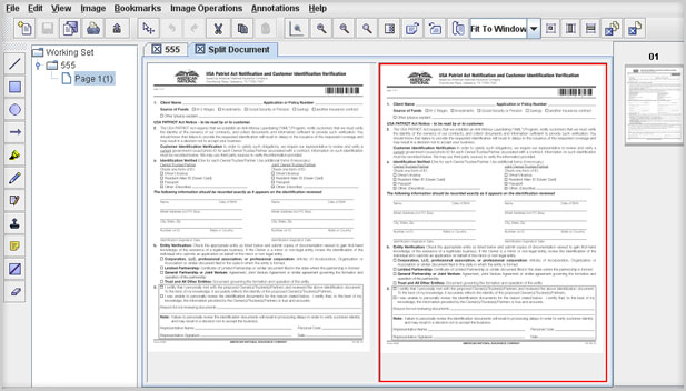 Split Window for Document Compare Provides programmable APIs to launch viewer