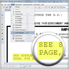 Rotate Navigate pages watermark invert