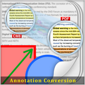 Convert CM8 Annotation into PDFAnnotations