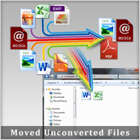 Move Unconverted Files to a SeparateFolder