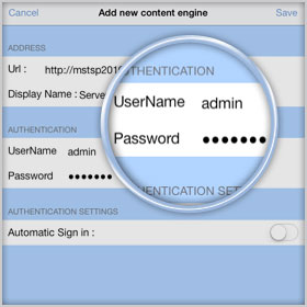 Highly Secure iPad Application