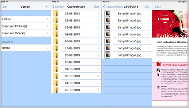 View documents from FileNet P8 Object Stores/Folders